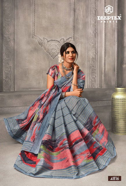 Mother India Vol 48 By Deeptex Daily Wear Sarees Catalog
